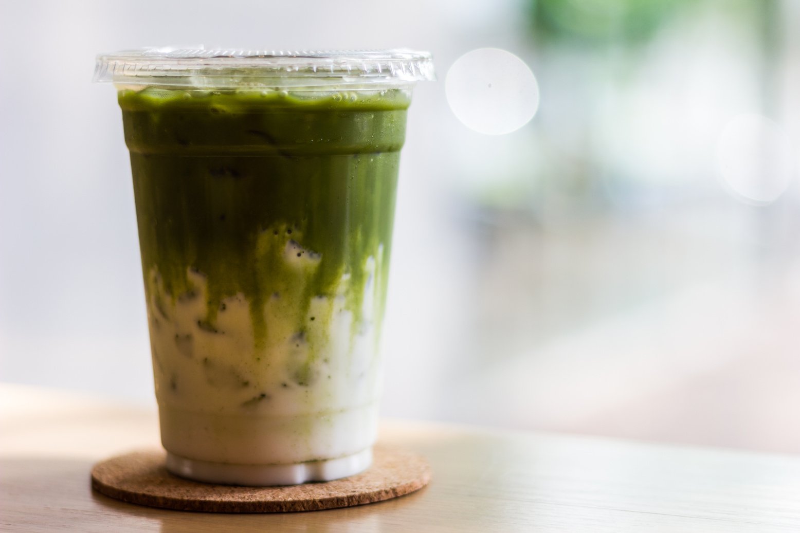 Iced Matcha Latte.